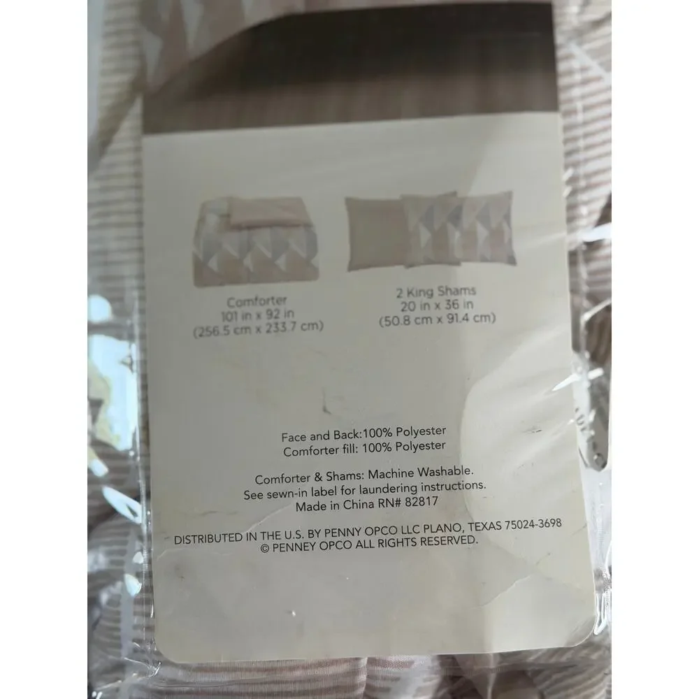 Richmond Park Calle 3PC King Comforter Set